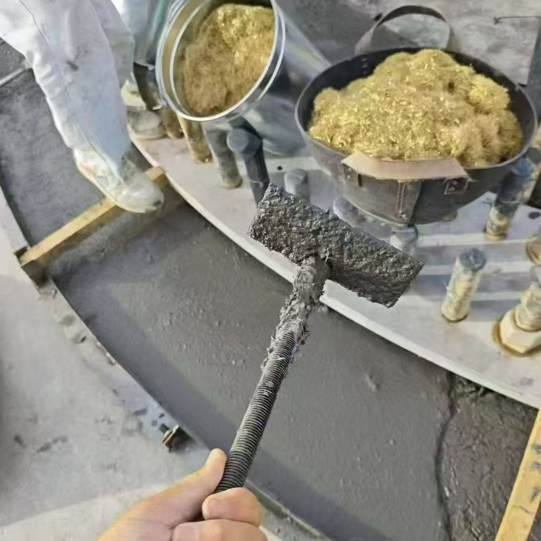 瑞昌C120钢纤维高强无收灌浆料 轧机压缩机汽轮机发电机锻压设备底座灌浆材料